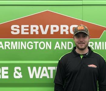Kyle R., team member at SERVPRO of Rochester