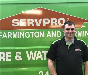 Justin P., team member at SERVPRO of Rochester